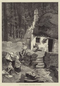 Isle of Man Sketches, en Manx Cottage